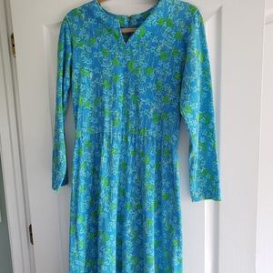 Vintage Lilly Pulitzer long sleeve dress, small